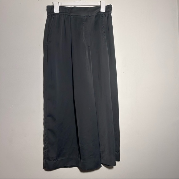 Club Monaco Kora Culotte in Soot Black/Noir in Size 6 - Picture 3 of 5